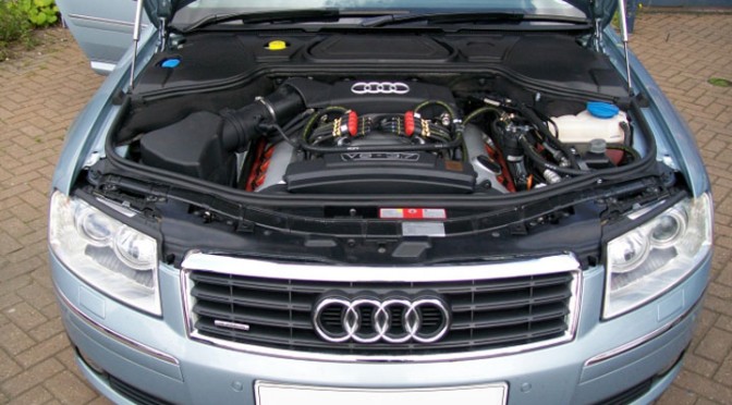 Audi LPG Conversion Installation