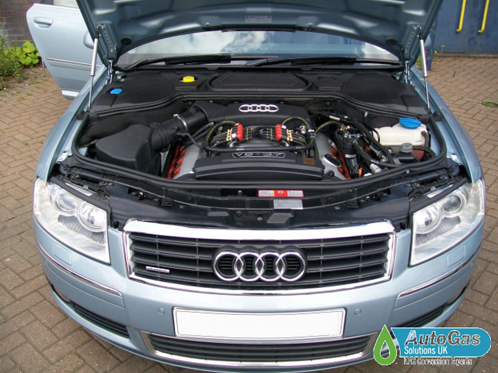 Audi LPG Conversion Installation