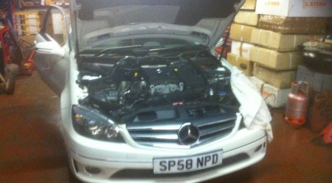 Mercedes Benz LPG Conversion Installation