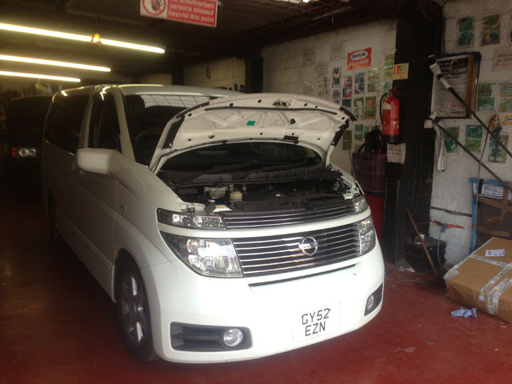 Nissan LPG Conversion Installation