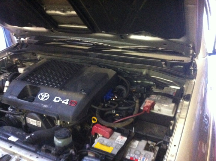 Toyota LPG Conversion Installation